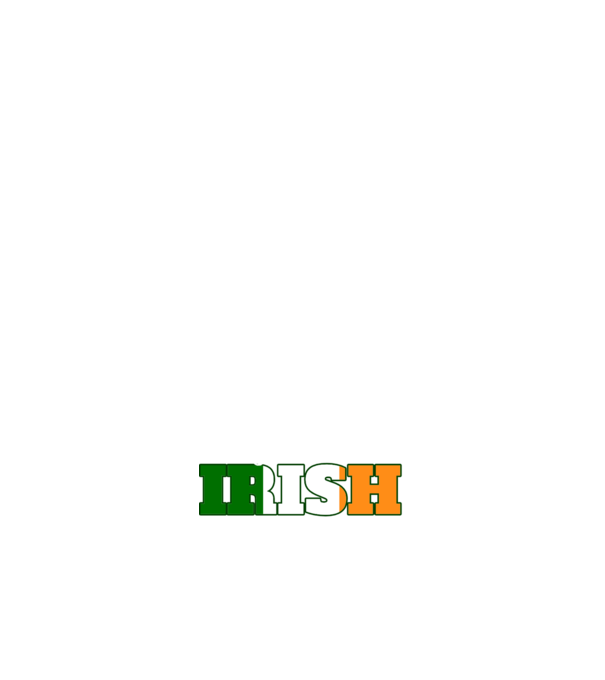 Everyone is irish flag model alb pe tricou