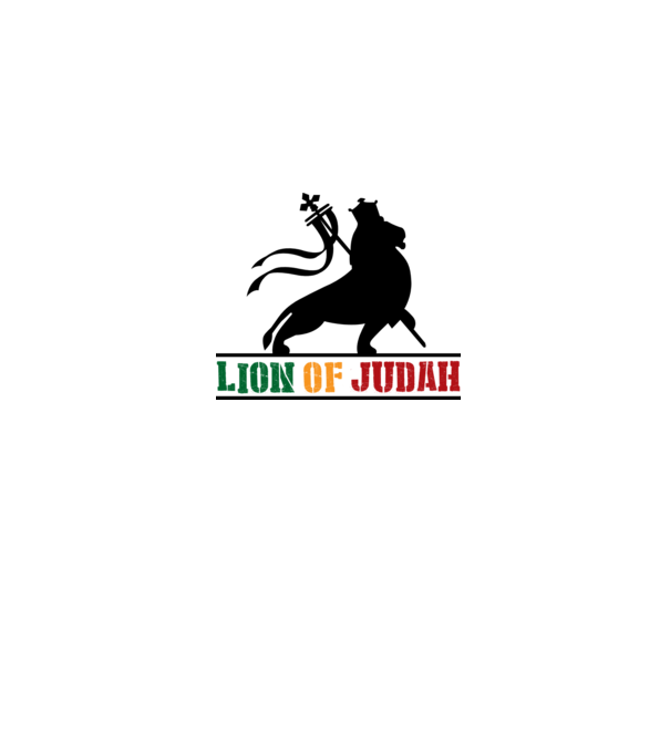 Lion Of Judah model alb pe tricou