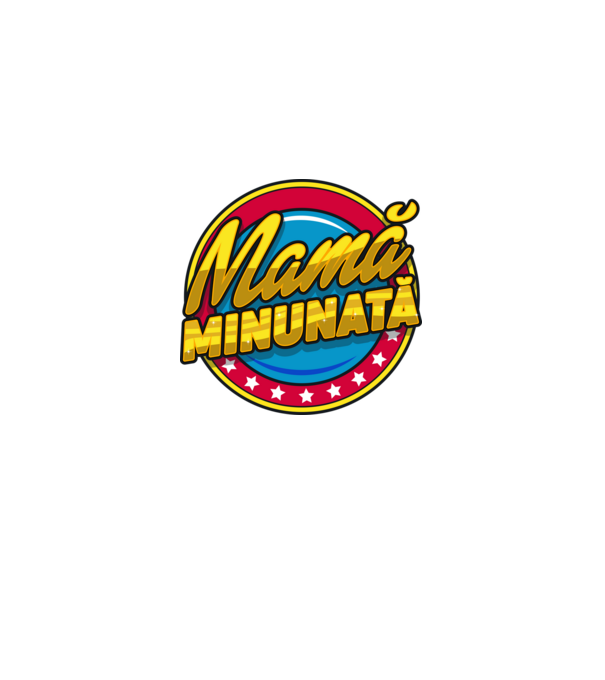 mamă minunată model alb pe tricou