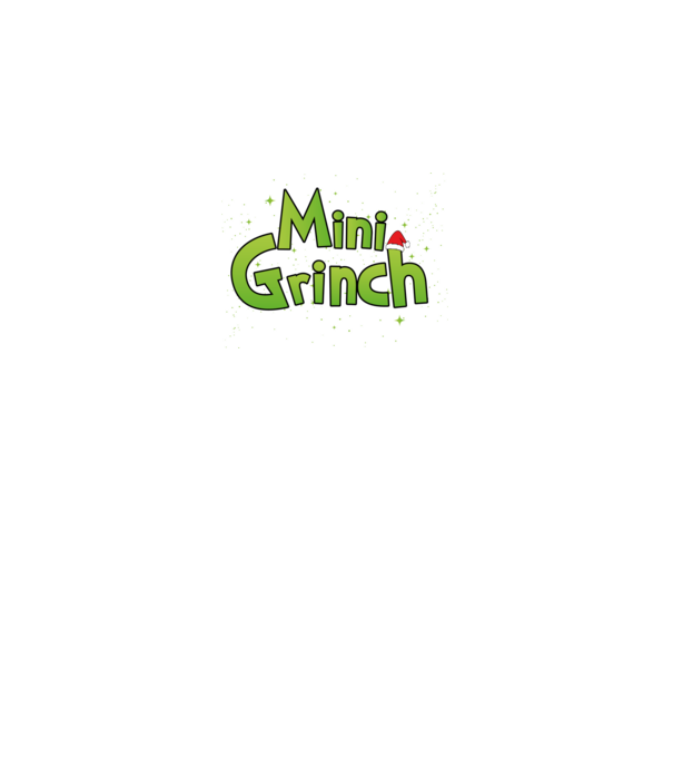 Grinch Family Mini Grinch model negru pe tricou