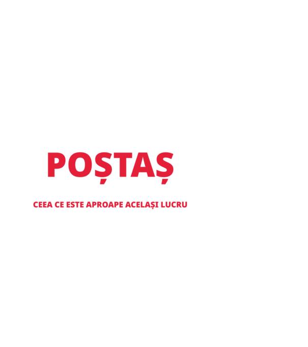 Supererou poştaş model negru pe tricou