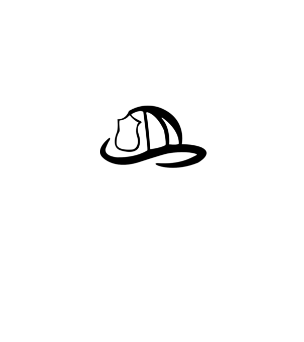 Fire fighter model roșu pe tricou