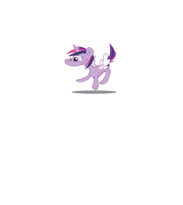 ugly my little pony model alb pe tricou