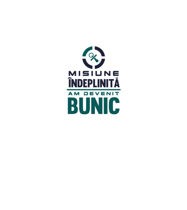 Misiune îndeplinită - am devenit bunic model gri pe tricou