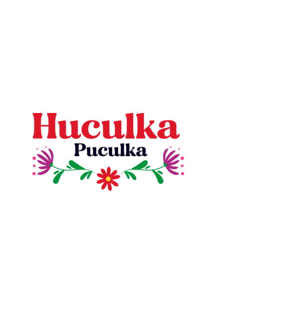 Huculka Puculka model albastru deschis pe tricou