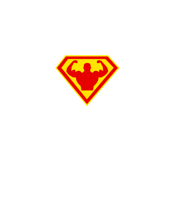 Superom model negru pe tricou