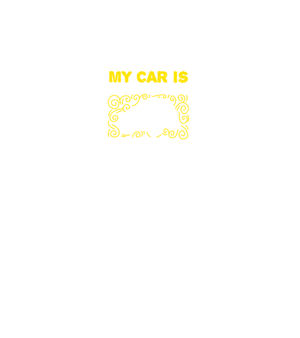 My car is older than me and I love it model negru pe tricou
