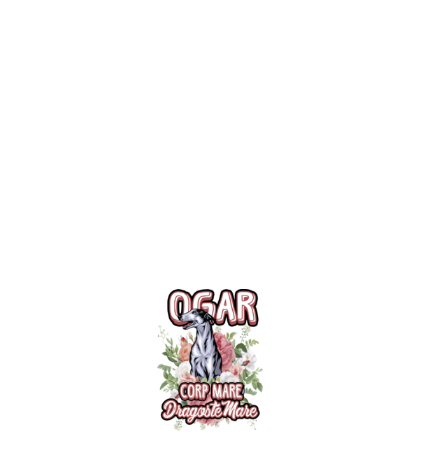 Ogar - picioare lungi dragoste multă model roz deschis pe tricou