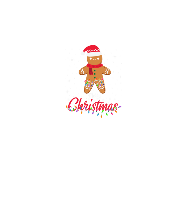 Merry christmas cookie model negru pe tricou