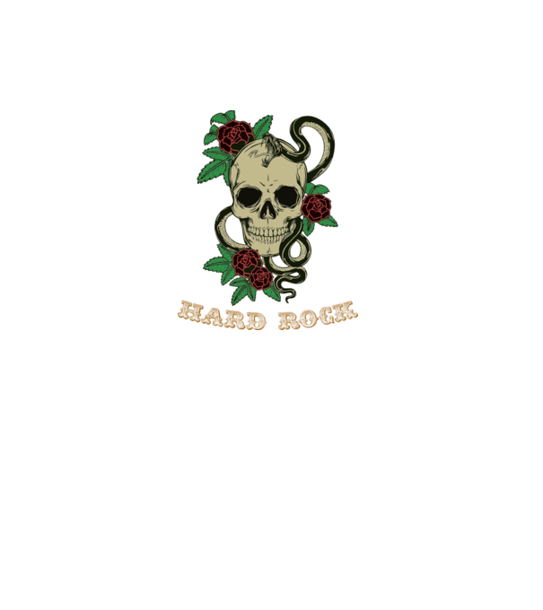 Hard Rock 1 model gri pe tricou