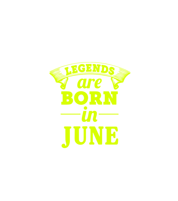 Legends are born in June model albastru închis pe tricou