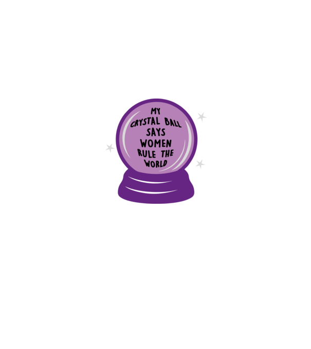 Women rule the world model negru pe tricou