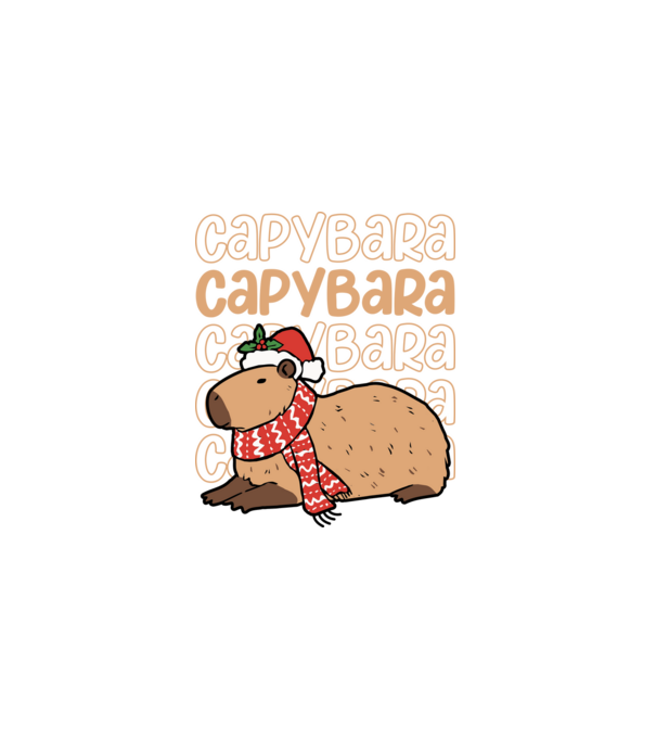 Xmas Cappy model negru pe tricou