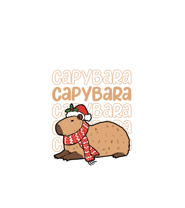 Xmas Cappy model negru pe tricou