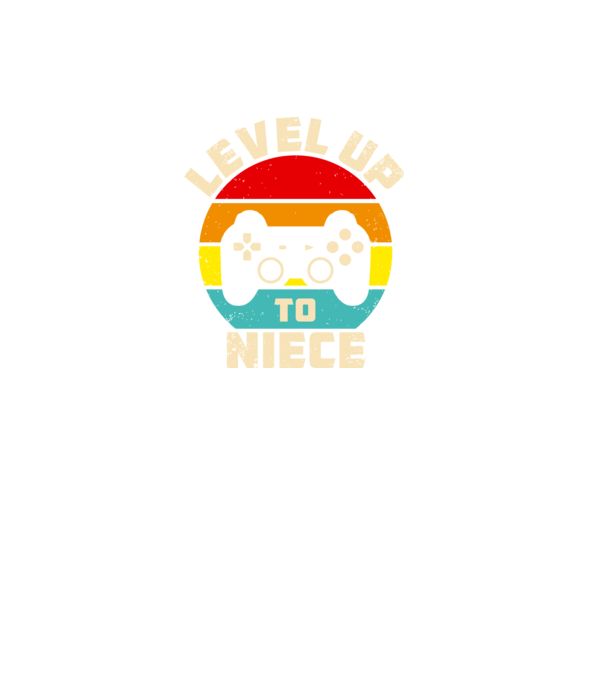 Level Up Niece model negru pe tricou