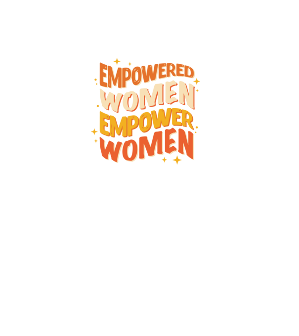 Empowered women empower women model negru pe tricou