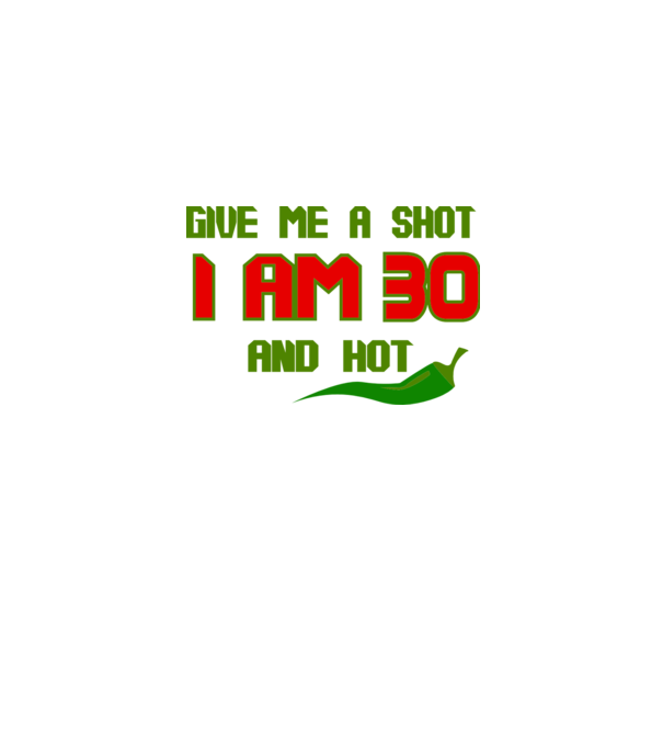 Give me a shot - 30 model albastru regal pe tricou