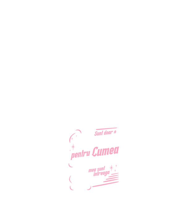 Sunt doar o mamă pentru lumea din jur, dar pentru familia mea sunt întreaga lume! model albastru închis pe tricou