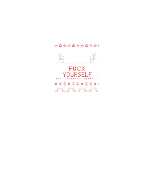 Merry go fuck yourself model negru pe tricou