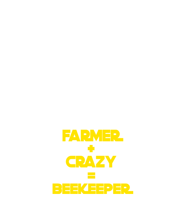 Farmer crazy beekeeper model albastru închis pe tricou