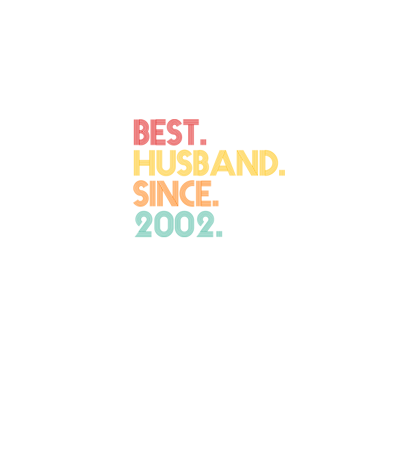 best husband since 2002 retro model negru pe tricou
