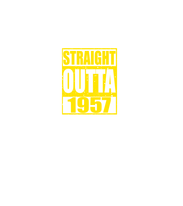 Straight Outta - 1957 model roșu pe tricou
