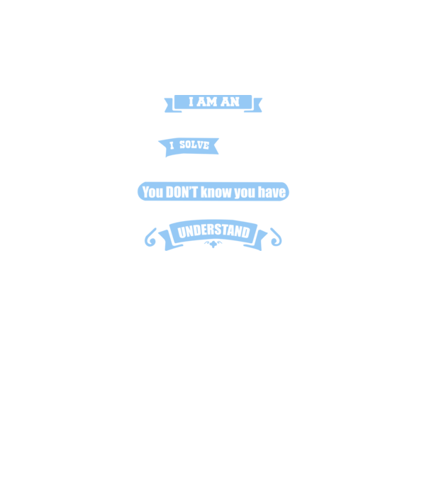 I am an accountant I solve problems model negru pe tricou