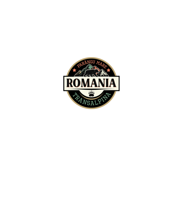 România transalpina model gri pe tricou