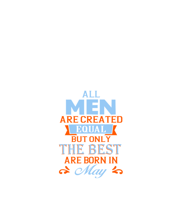 All men created equal but only the beat are born in may model negru pe tricou