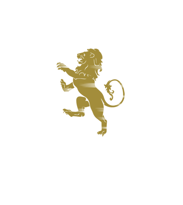 Lion Rampant model negru pe tricou