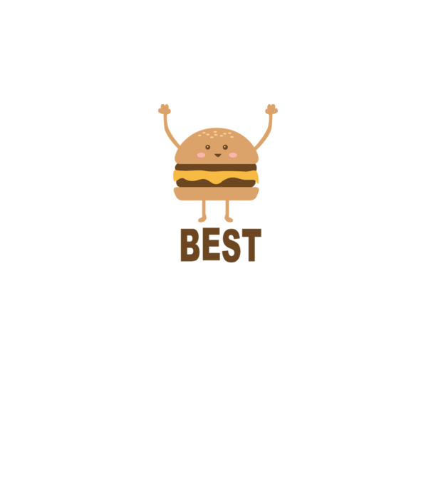 Best hamburger model alb pe tricou