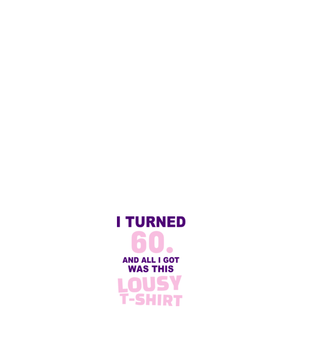 Lousy T-shirt 60 model negru pe tricou