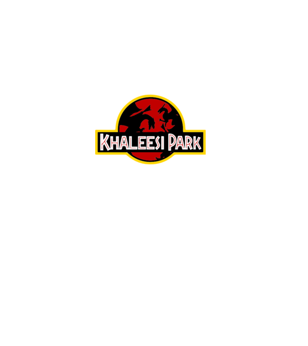 Khaleesi Park model alb pe tricou