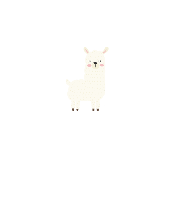 Alpaca model nisipiu pe tricou