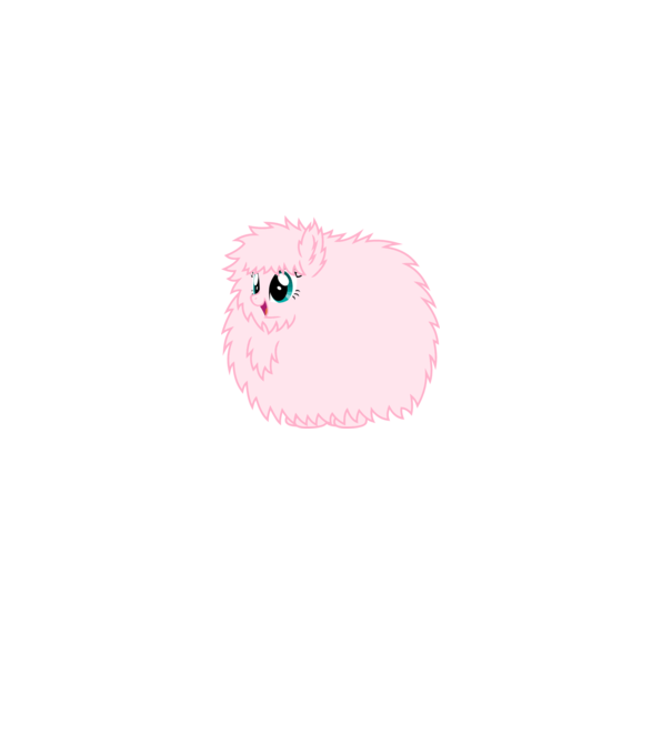 Fluffle Puff model alb pe tricou