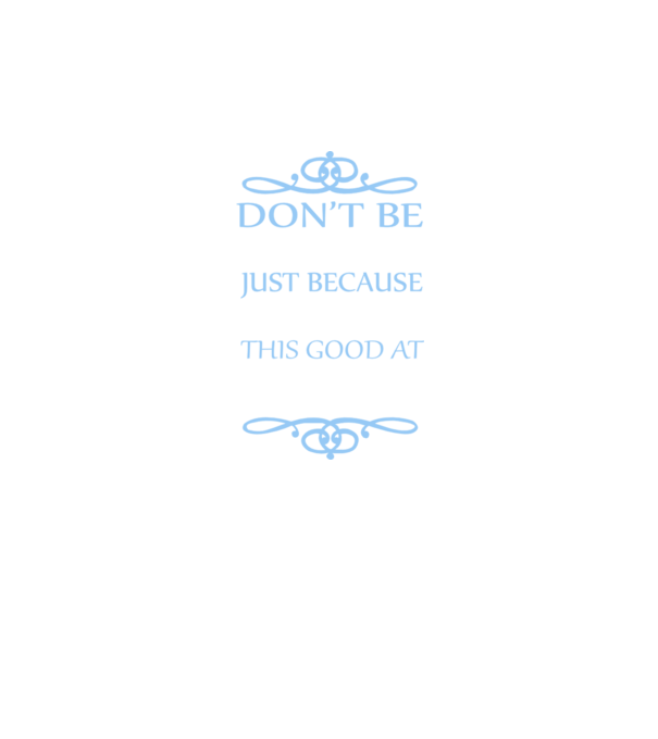 'Don''t be jealous - 30' model albastru regal pe tricou