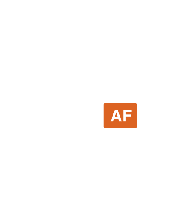 Single AF model negru pe tricou