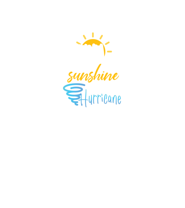 January Girls are Sunshine mixed with a little Hurricane model negru pe tricou