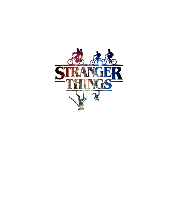 stranger things quote poster2 model alb pe tricou