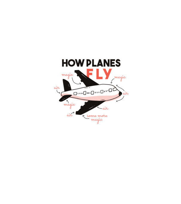 Avioane model gri pe tricou