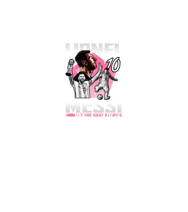 Messi tribute model negru pe tricou