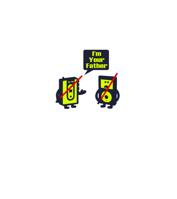 'I''m Your Father 1' model gri pe tricou