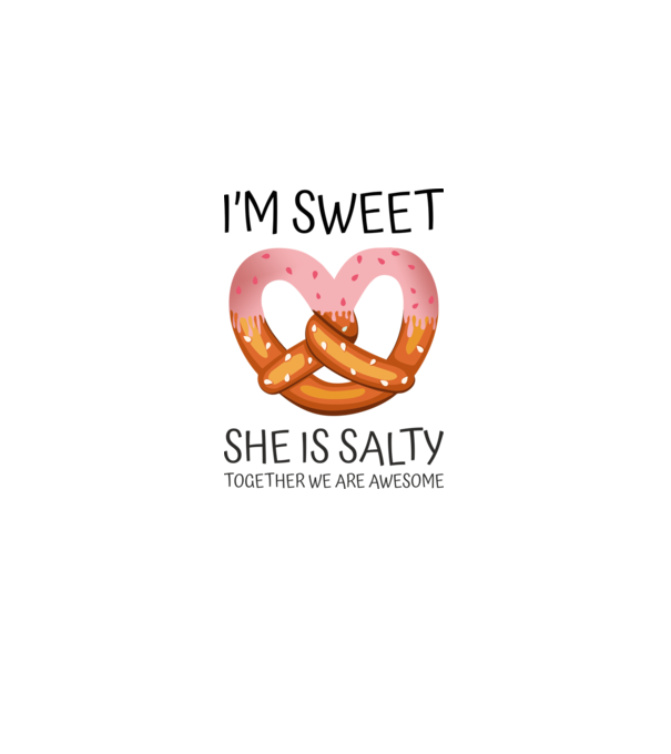Sweet Friend model alb pe tricou
