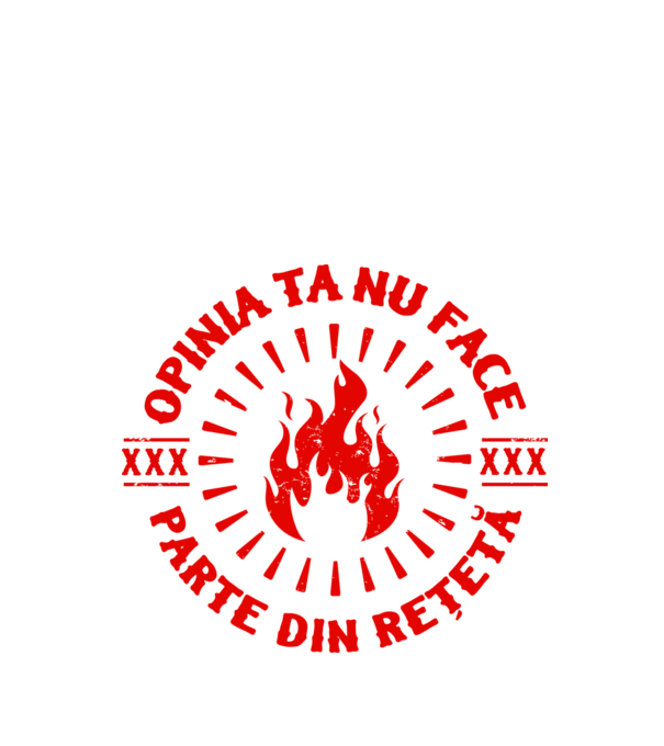 Opinia ta nu face parte din rețetă model negru pe tricou