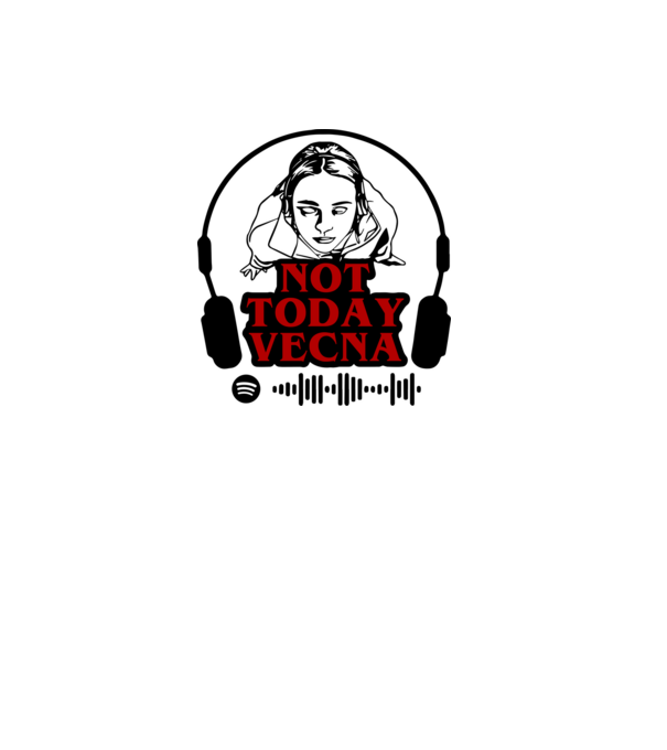 not today vecna model gri pe tricou