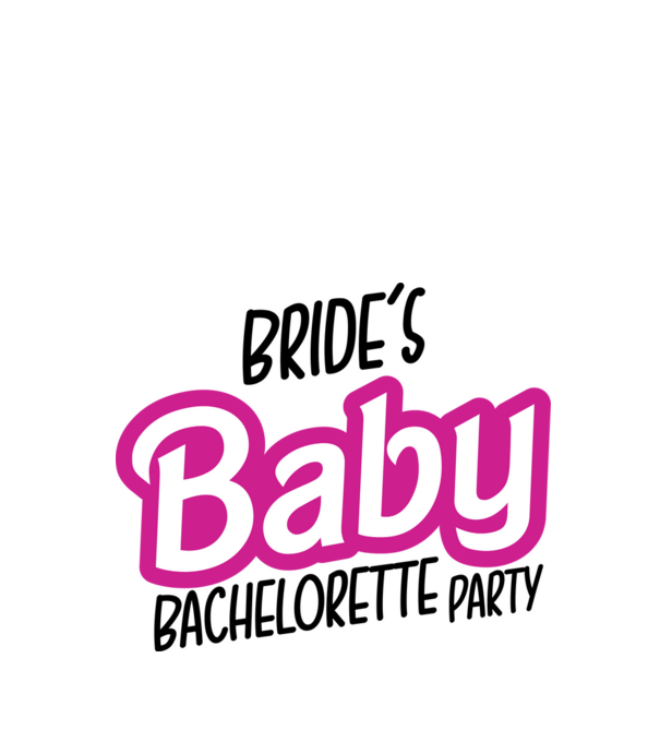 Bride Barbies baby model alb pe tricou