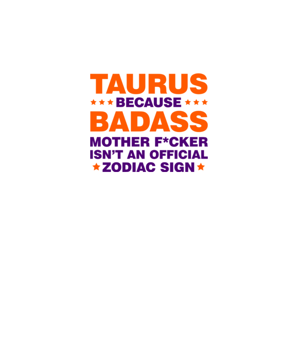 Badass zodiac TAURUS model gri pe tricou