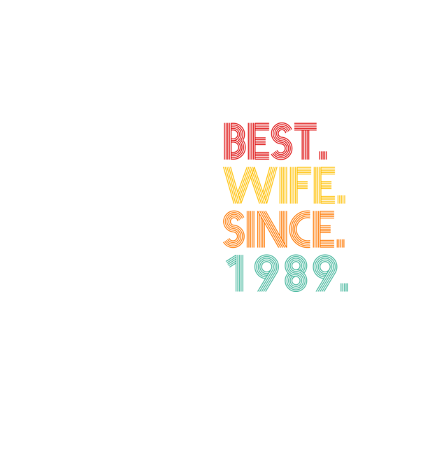 best wife since 1989 retro model galben neon pe tricou