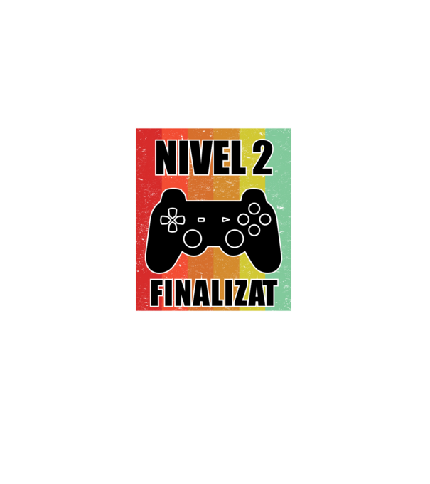 Nivel 2 finalizat model negru pe tricou