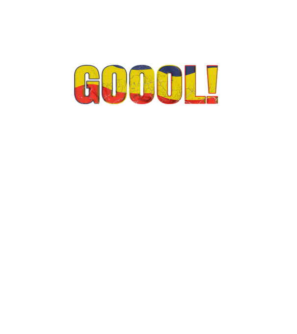 GOOOL model turcoaz pe tricou